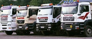 Lkw von Transporte Planitzer